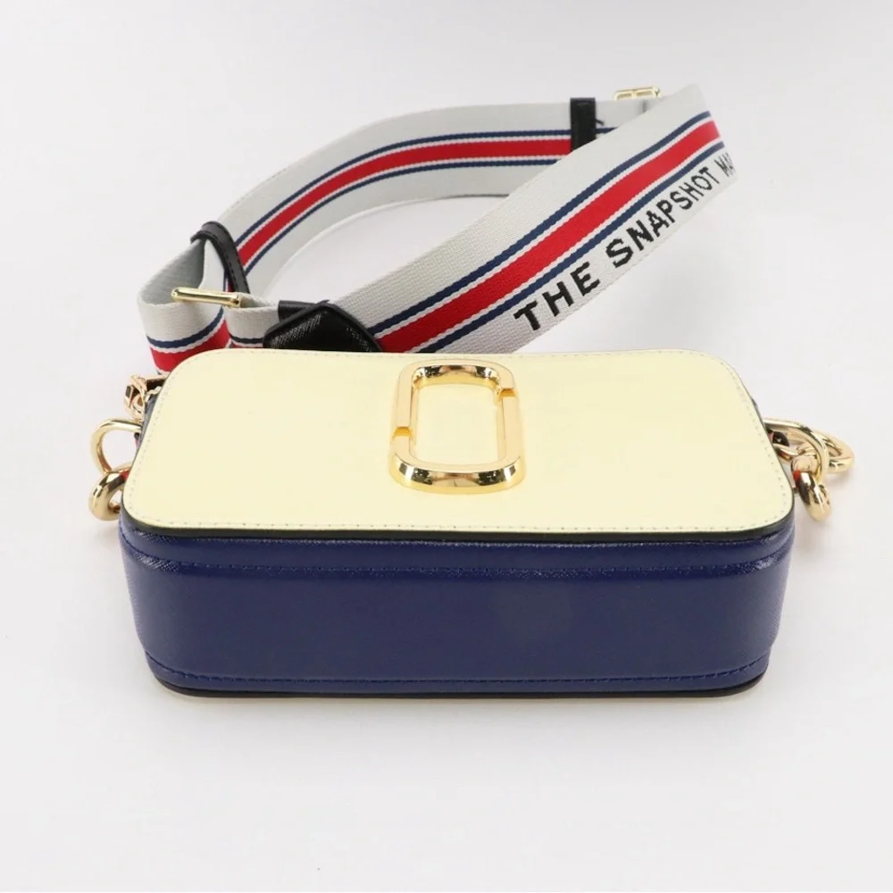 Marc Jacobs The Snapshot Camera Bag in Colorblock Saffiano Leather